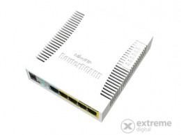 MIKROTIK RB260GSP/CSS106-1G-4P-1S 5port GbE 1xGbE SFP PoE switch
