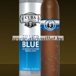 Cuba Silver Blue EDT 100ml / Carolina Herrera 212 Men parfüm utánzat
