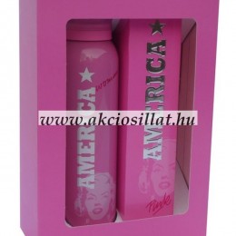 America Pink parfüm szett EDT 50ml + dezodor 150ml