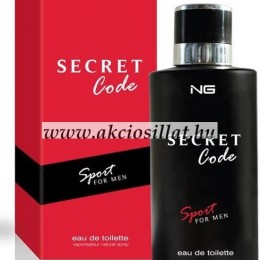 Next Generation NG NG Secret Code Sport For Men EDT 100ml / Giorgio Armani Code Sport Parfüm Utánzat