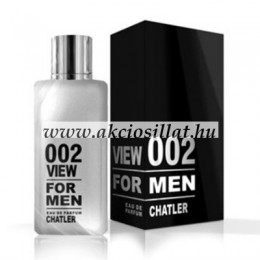 Chatier Chatler 002 View Men EDP 100ml / Carolina Herrera 212 VIP Men Wild Party parfüm utánzat