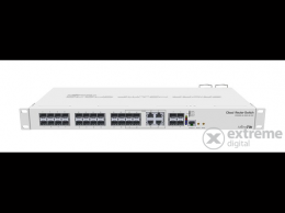 MIKROTIK CRS328-4C-20S-4S+RM 20xSFP port 4xSFP+ port 4 Combo (SFP/GbE LAN) port Rackmount Cloud Router Switch
