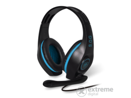 Spirit of Gamer PRO-SH5 fejhallgató, fekete-kék