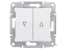 SCHNEIDER Schnedier Electric Sedna NR105 süllyesztett elektromos redőnykapcsoló, fehér (SDN1300121)