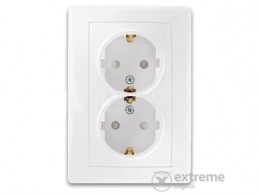 SCHNEIDER Schnedier Electric Sedna süllyesztett földelt dugalj, fehér (SDN3000421)