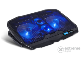 Spirit of Gamer AIRBLADE 600 notebook hűtőpad 17"-ig, kék