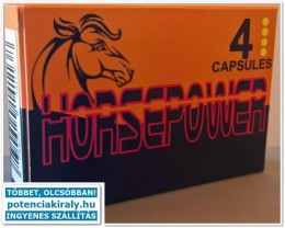 HORSEPOWER potencianövelő - 4 kapszula