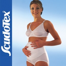 Scudotex 319 rövid pamut terhes haskötő nadrág, kismama hasi alátámasztó