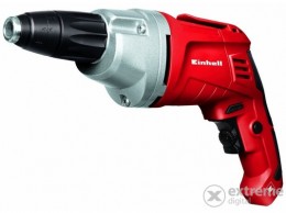 EINHELL gipszkarton csavarozó TH-DY 500 E (500W, elektronikus fordulatszab.,2200 ford./perc, 1/4", rögzítőgomb)