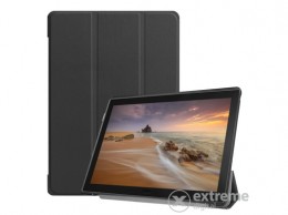 GIGAPACK Trifold műbőr tok Lenovo Tab E10 (TB-X104F) készülékhez, fekete