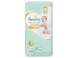 PAMPERS Premium Care Value Pack bugyipelenka 3-as méret, 48 db