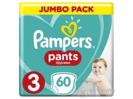 PAMPERS Pants nadrágpelenka Jumbo Pack 3-as méret, 60 db