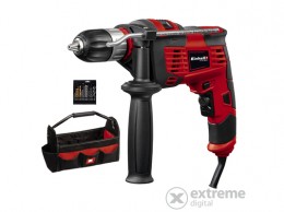 EINHELL ütvefúrógép TC-ID 1000 Kit (1010 W, 3000 fordulat/perc,51000 ütésszám/perc, 13mm tokmány, 15 részes fúrószár k.)