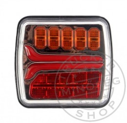 TruckerShop LED hátsó lámpa kocka 12/24V dinamikus BAL