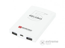 SKROSS 5Ah power bank micro USB kábellel