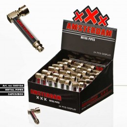 Amsterdam XXX mini fém pipa 6 cm