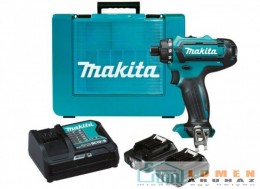 Makita 10,8V CXT LI-ION 30NM FÚRÓ-CSAVARBEHAJTÓ 1/4 2X4,0AH DF031DSME