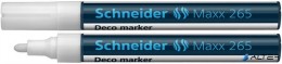 SCHNEIDER Krétamarker, 2-3 mm, &quot;Maxx 265&quot;, fehér