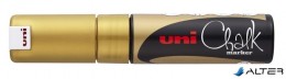 UNI Krétamarker, 8 mm, &quot;PWE-8K&quot;, arany
