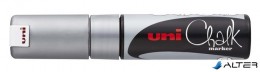 UNI Krétamarker, 8 mm, &quot;PWE-8K&quot;, ezüst