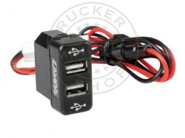 TruckerShop Dupla USB aljzat MAN