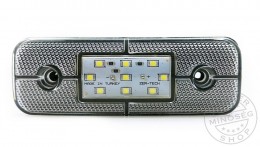 TruckerShop LED helyzetjelző lámpa 12/24V (115x40) fehér