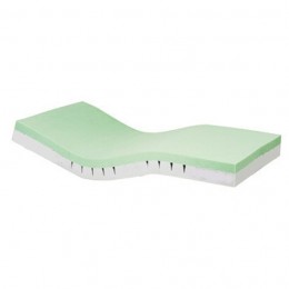 DECU-FLEX Basic antidecubitus matrac osztott 90x200 cm / 10+4 /120 kg-ig nem vízálló huzatban