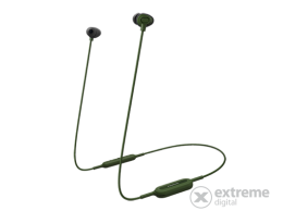 Panasonic RP-NJ310BE-G Bluetooth vezeték nélküli mikrofonos fülhallgató XBS basszus kiemeléssel, zöld