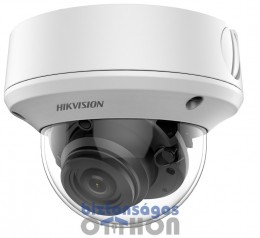 Hikvision DS-2CE5AH0T-AVPIT3ZF(2.7-13.5) 5 MP THD vandálbiztos motoros zoom EXIR dómkamera | OSD menüvel | TVI/AHD/CVI/CVBS kimenet