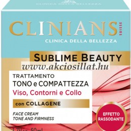 Clinians Sublime Beauty Ránctalanító Hidratáló Arckrém 50 ml