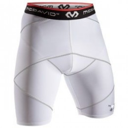 McDavid 8200 KERESZT KOMPRESSZIÓS SHORT FEHÉR