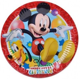 Mickey Disney papírtányér playful 8 db-os 19,5cm