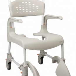 ETAC Clean gördíthető fürdetőszék intézményi használatra 55 cm magasságú, szürke