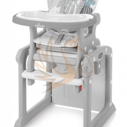 BABY DESIGN Candy 2 az 1-ben multifunkciós etetőszék - 08 Pink 2019