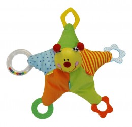 LORELLI Toys csörgő-rágóka - Csillag