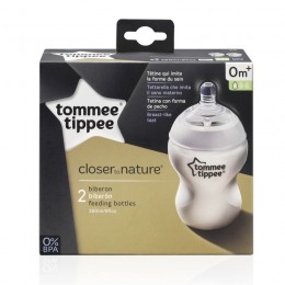 Tommee Tippee CTN BPA-mentes cumisüveg, duo 2x260ml