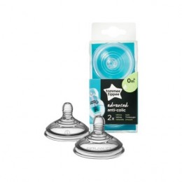 Tommee Tippee Lassú folyású Anticolic plus cumisüveg cumi