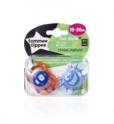 Tommee Tippee Közelebb a természeteshez Fun játszócumi 18-36 hó 2 db fiú