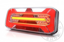 TruckerShop FULL LED hátsó lámpa 6 funkciós 12/24V NEON BAL