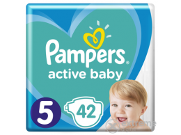 PAMPERS Active Baby Value Pack pelenka, 5-os méret, 42 db