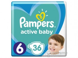 PAMPERS Active Baby Value Pack pelenka, 6-os méret, 36 db