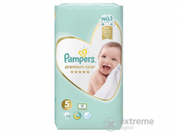 PAMPERS Premium Care Jumbo Pack pelenka 5-ös méret, 58 db