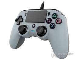 BIGBEN Nacon PS4 vezetékes kontroller, szürke (PS4OFCPADGREY)