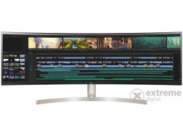 LG 49WL95C-W Dual QHD Ívelt IPS LED monitor