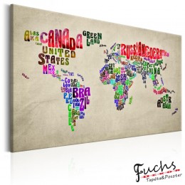 ArtGeist sp. z o o. Kép - World Map: World Tour (EN)