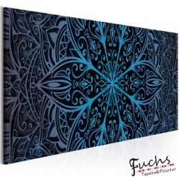 ArtGeist sp. z o o. Kép - Feathers (1 Part) Blue Narrow