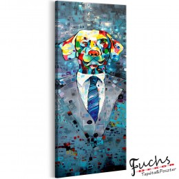 ArtGeist sp. z o o. Kép - Dog in a Suit