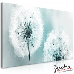 ArtGeist sp. z o o. Kép - Fluffy Dandelions (1 Part) Blue Wide