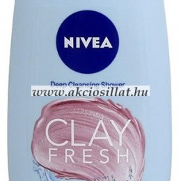 Nivea Clay Fresh Hibiscus &amp; Sage tusfürdő 250ml