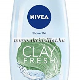 Nivea Clay Fresh Ginger &amp; Basil tusfürdő 250ml